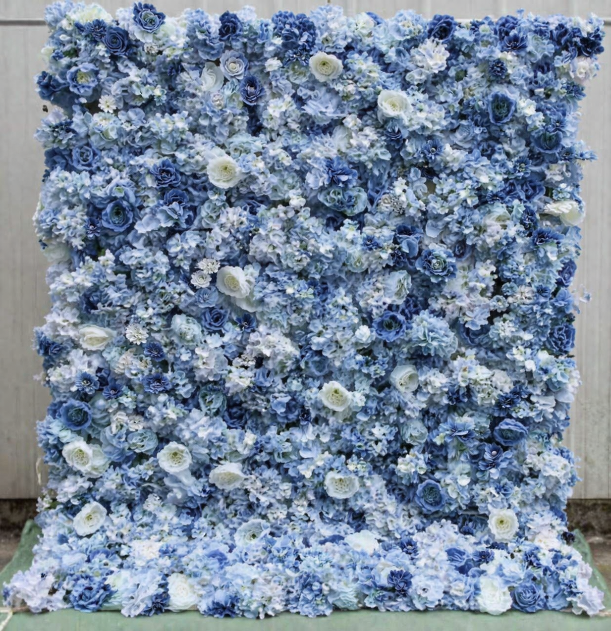 Beaulah Flower Walls - Blue 2.4mt x 2.4mt