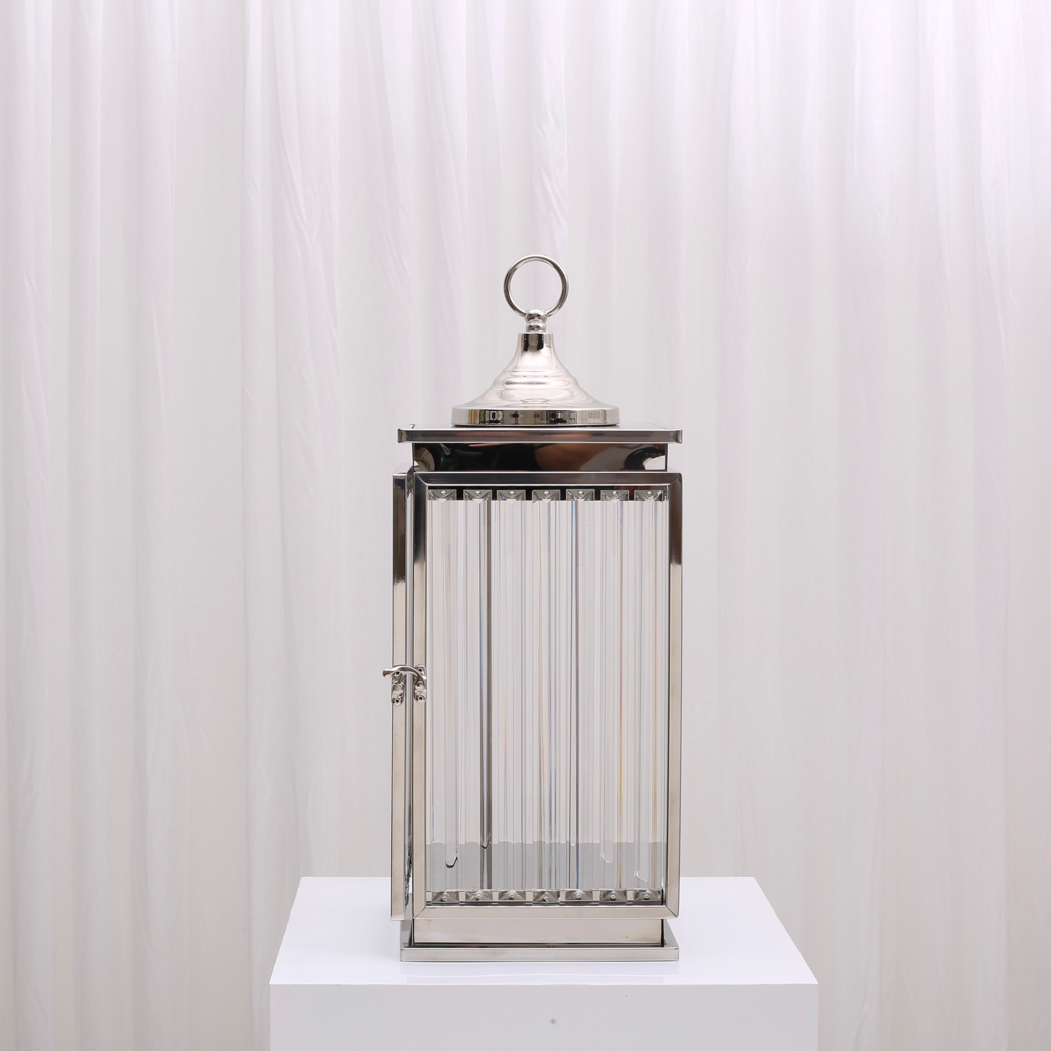 Celeste Lantern Medium / Silver