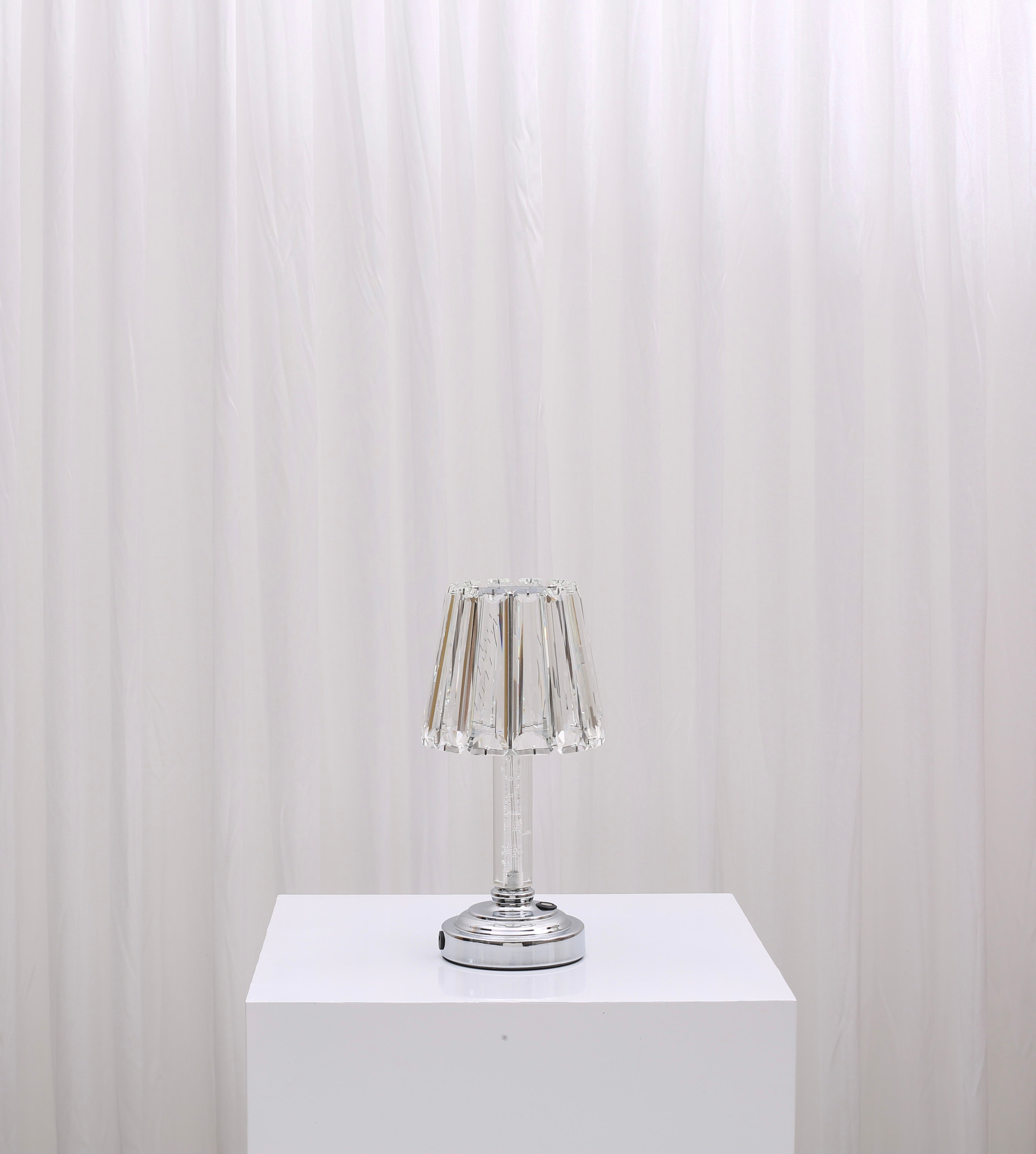 Penelope Crystal LED Table Lamp For Hire