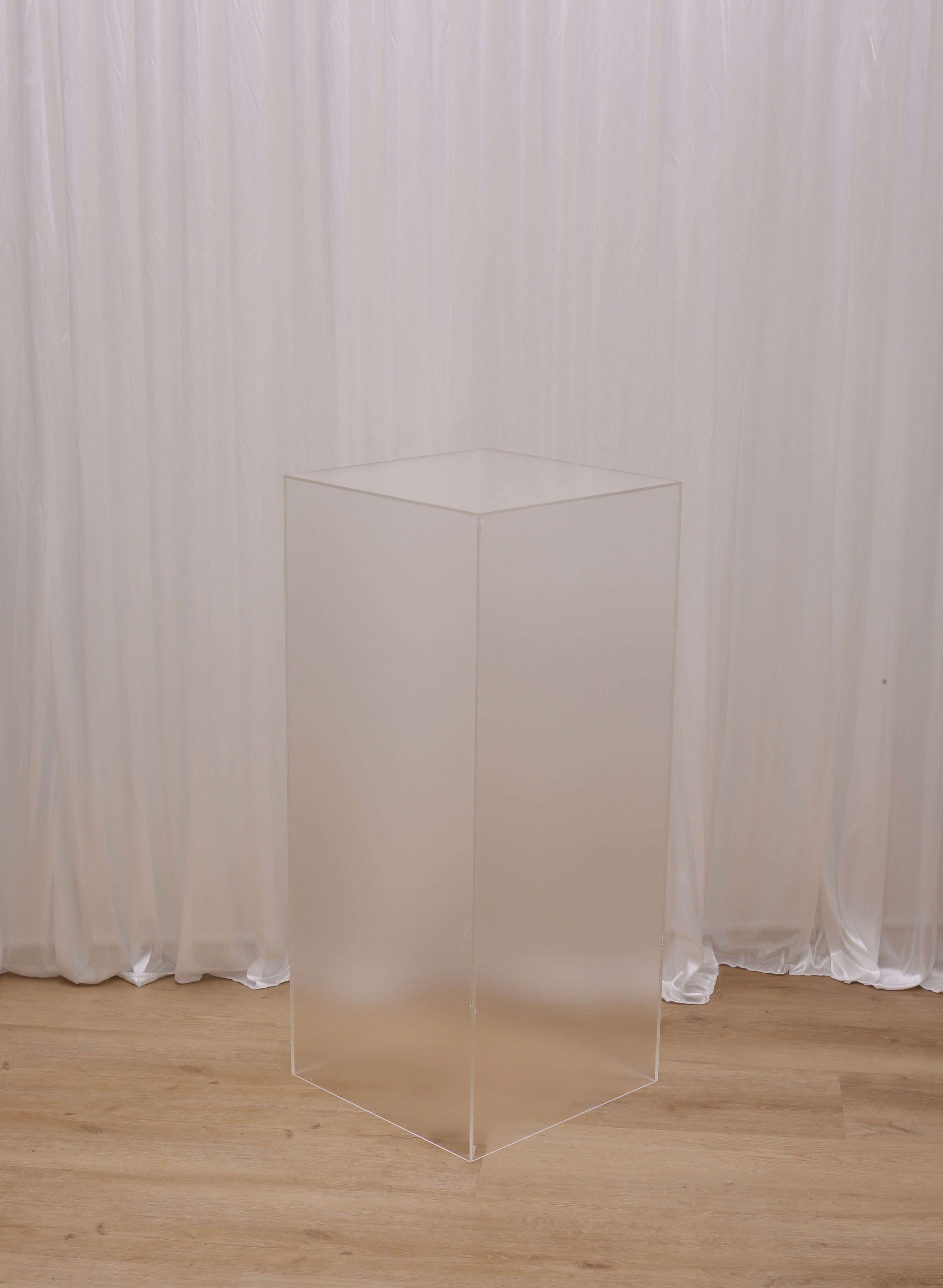 Odette Plinth 80cm Frosted