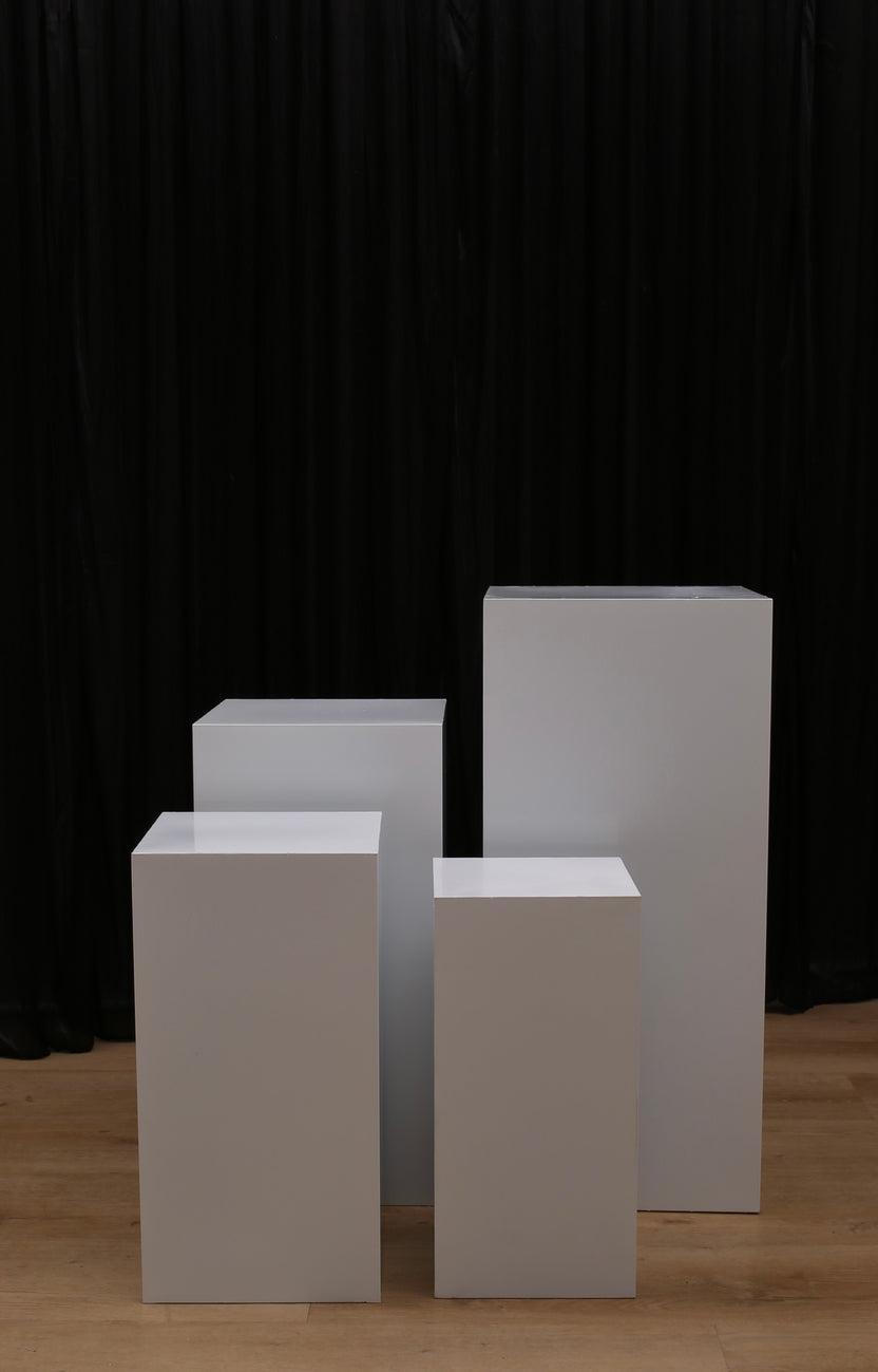 Frances Plinth Set - 40cm – Elysian Event Hire