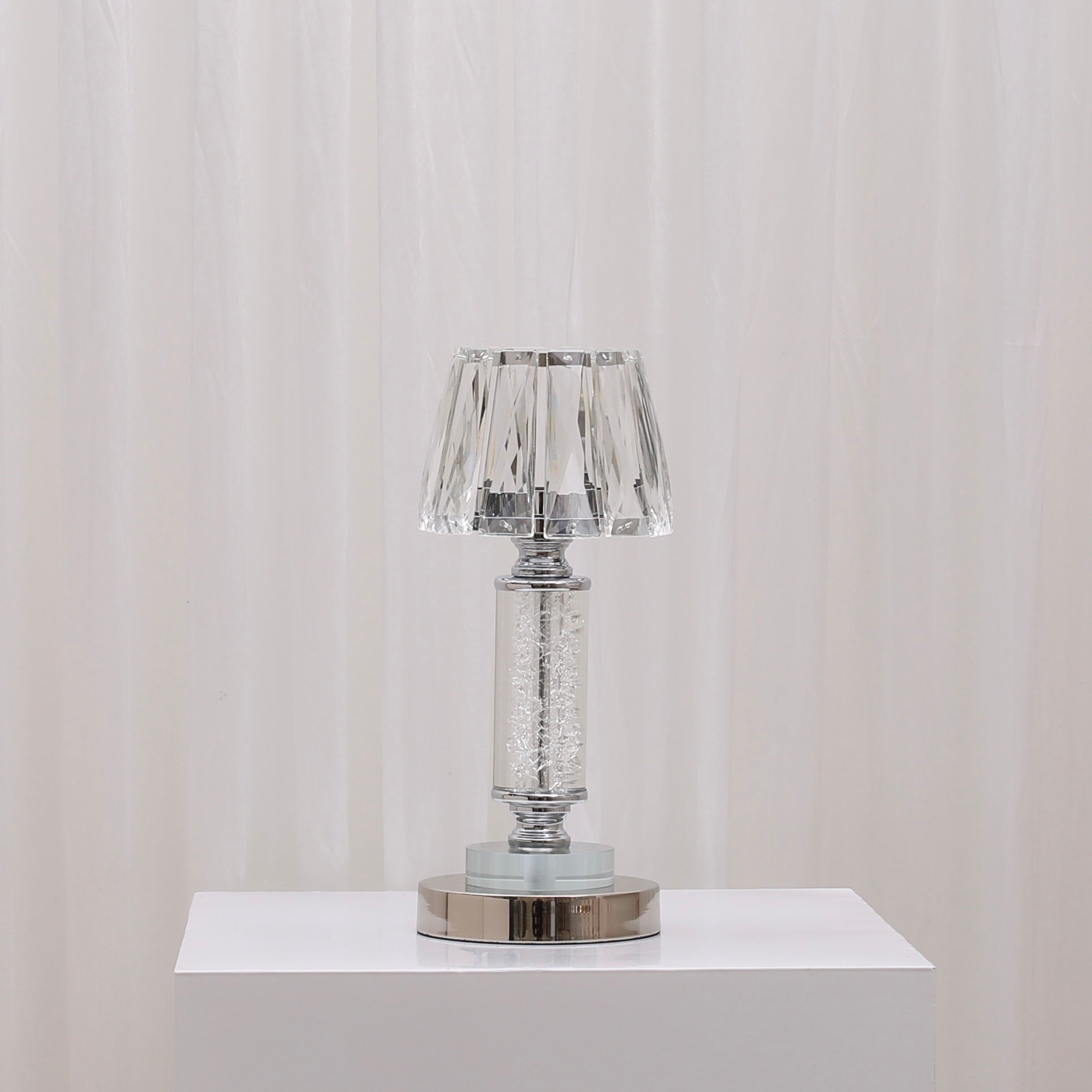 Clara Candleholders For Hire Small/ Silver