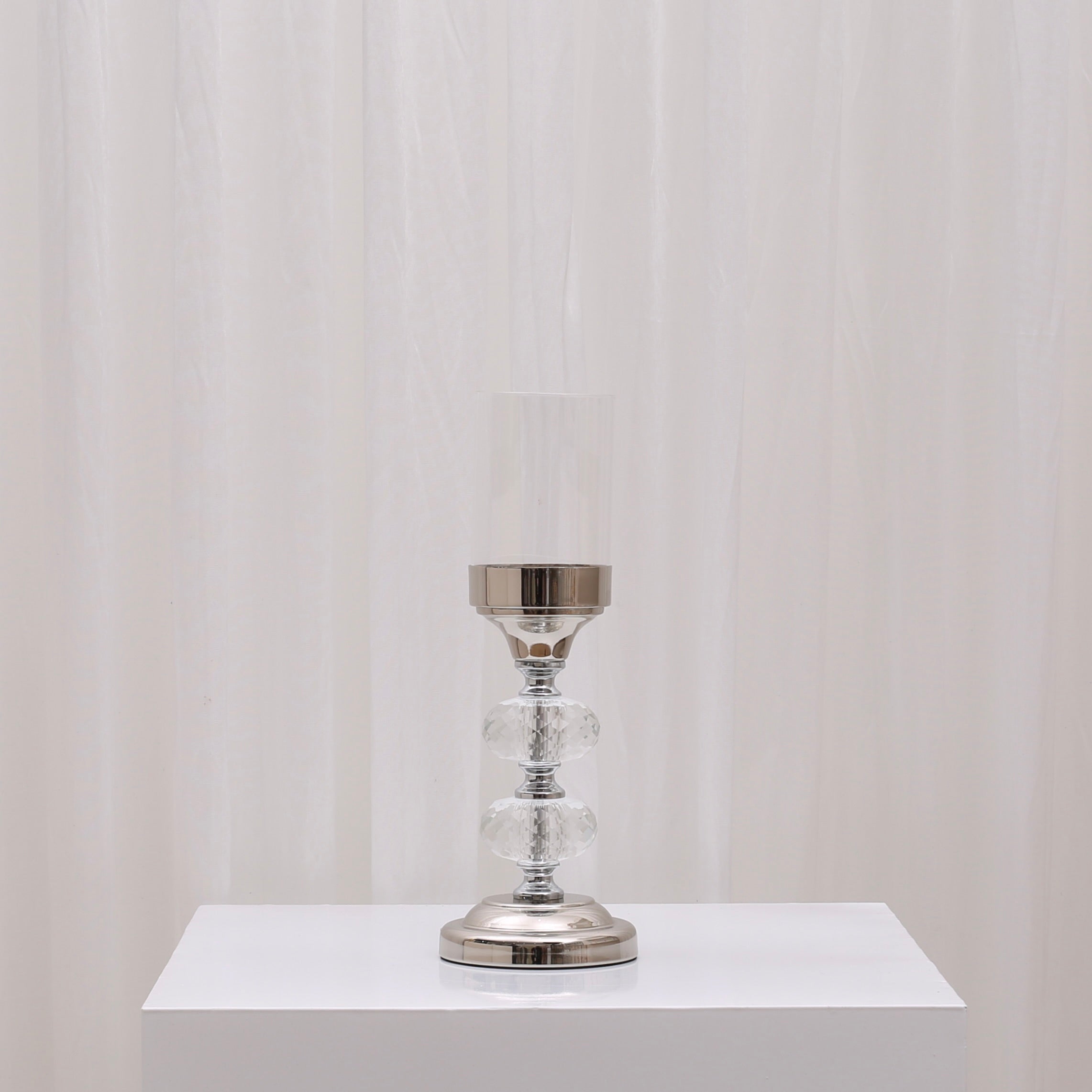 Ana Candlestick For Hire Small/ Silver