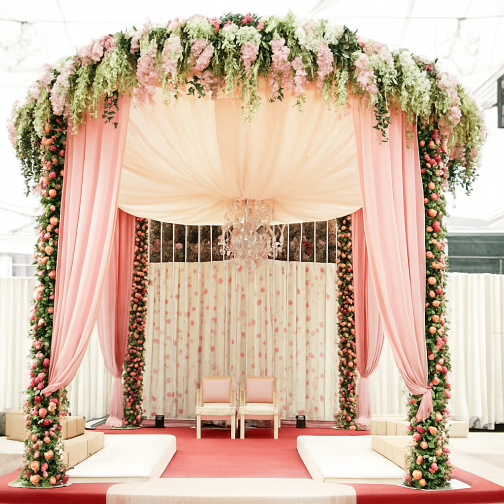 Draping for Dome Frame & Canopy Frame For Hire