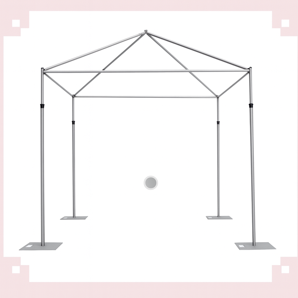 Telescopic Rectangular Canopy Frame For Hire