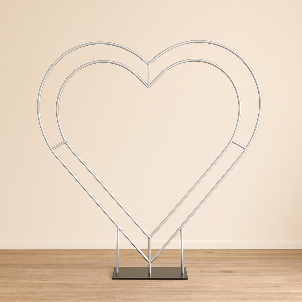 Savannah Heart Shaped Backdrop For Hire