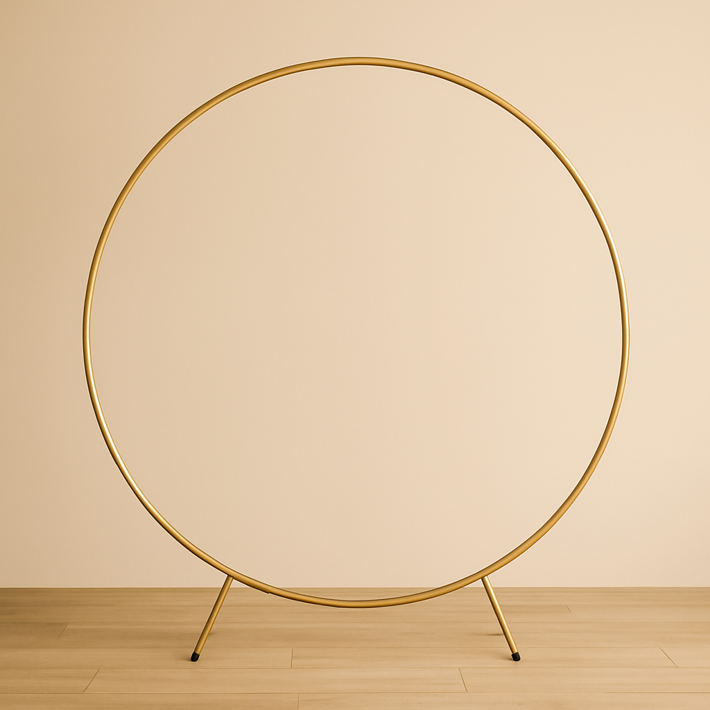 Renee Round Wedding Arch Backdrop For Hire
