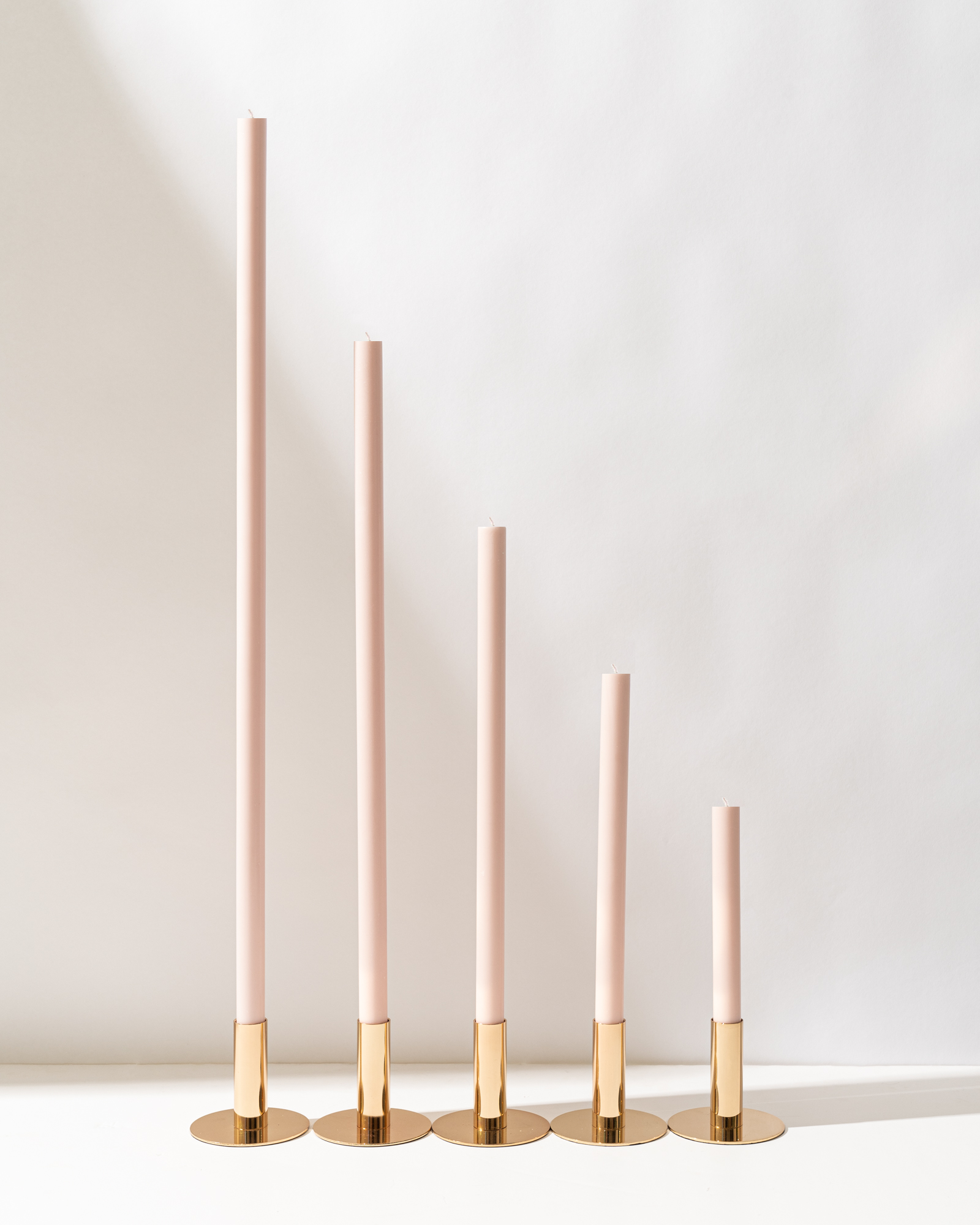 Ballet Pink Cathedral Candles