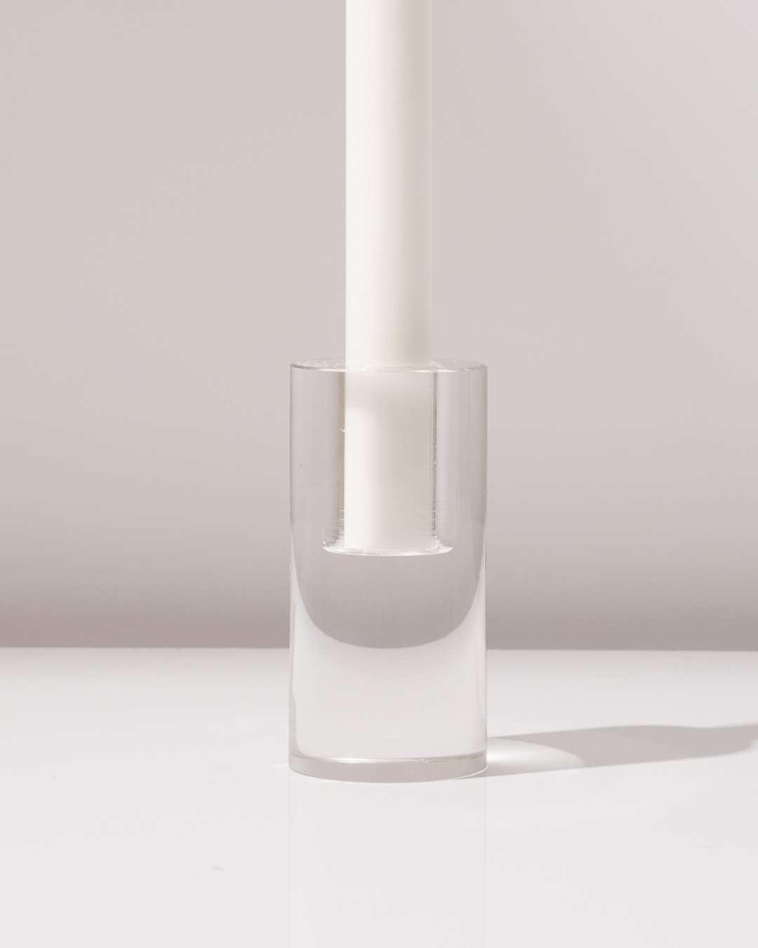 Round Crystal Glass Votive Holder For Hire