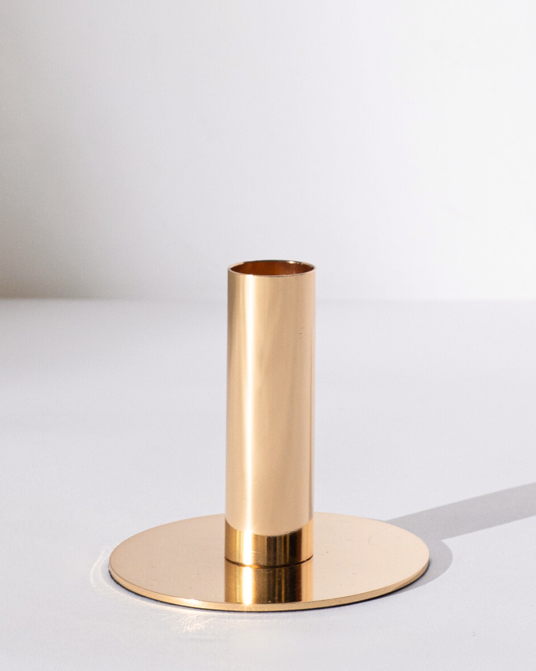 Gold Plated Candle Holder For Hire