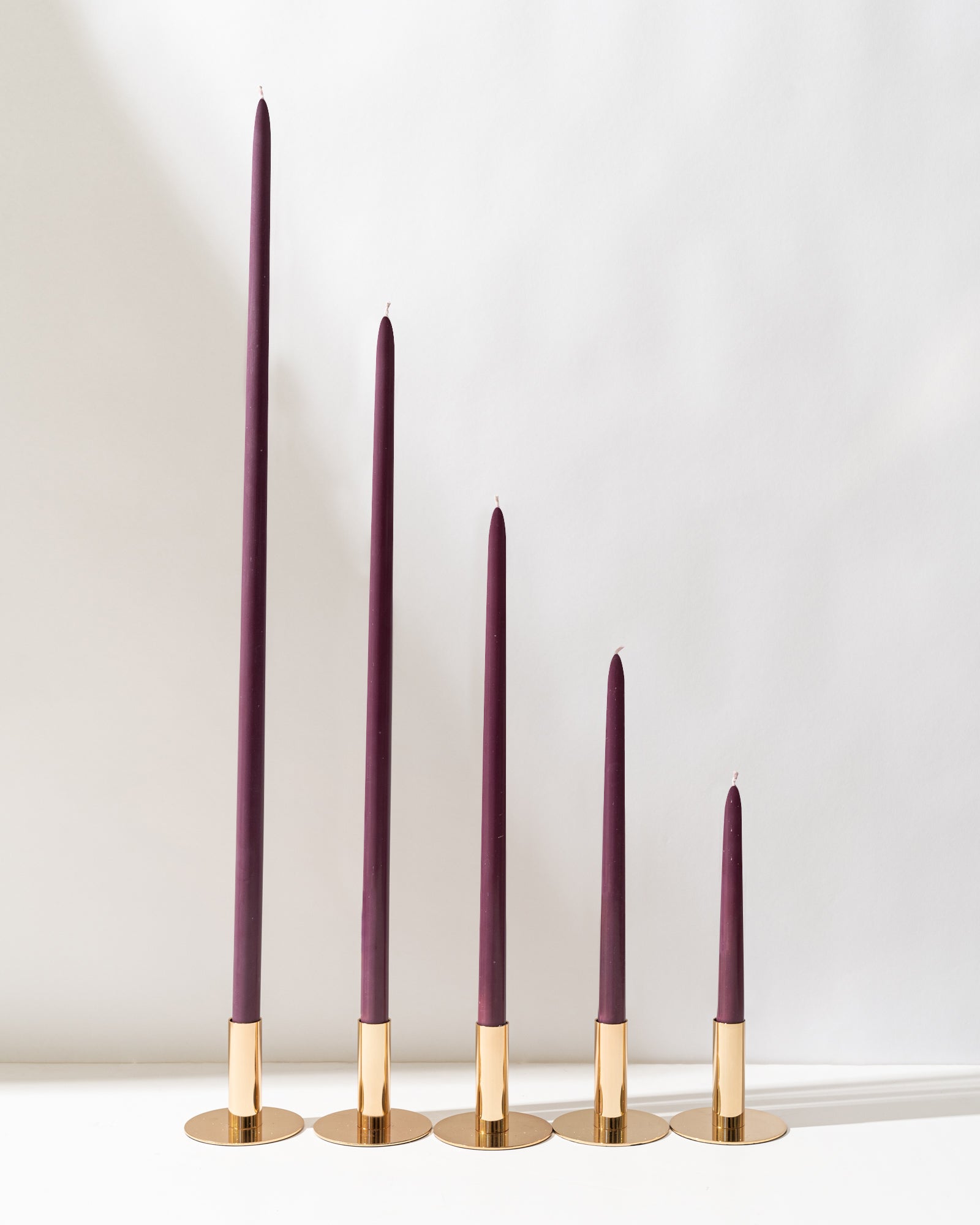 Jam Purple Taper Candles