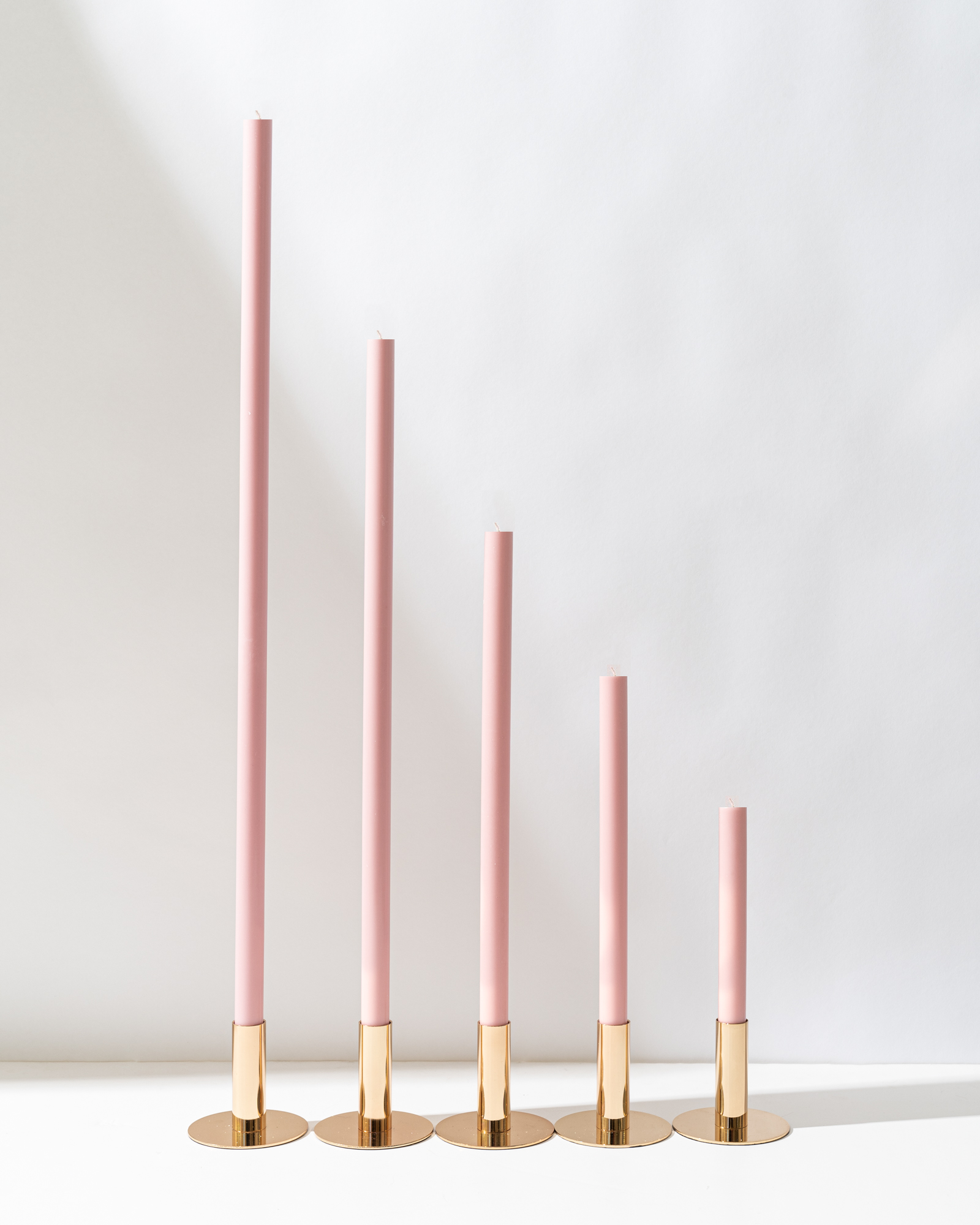 Secret Garden Pink Cathedral Candles