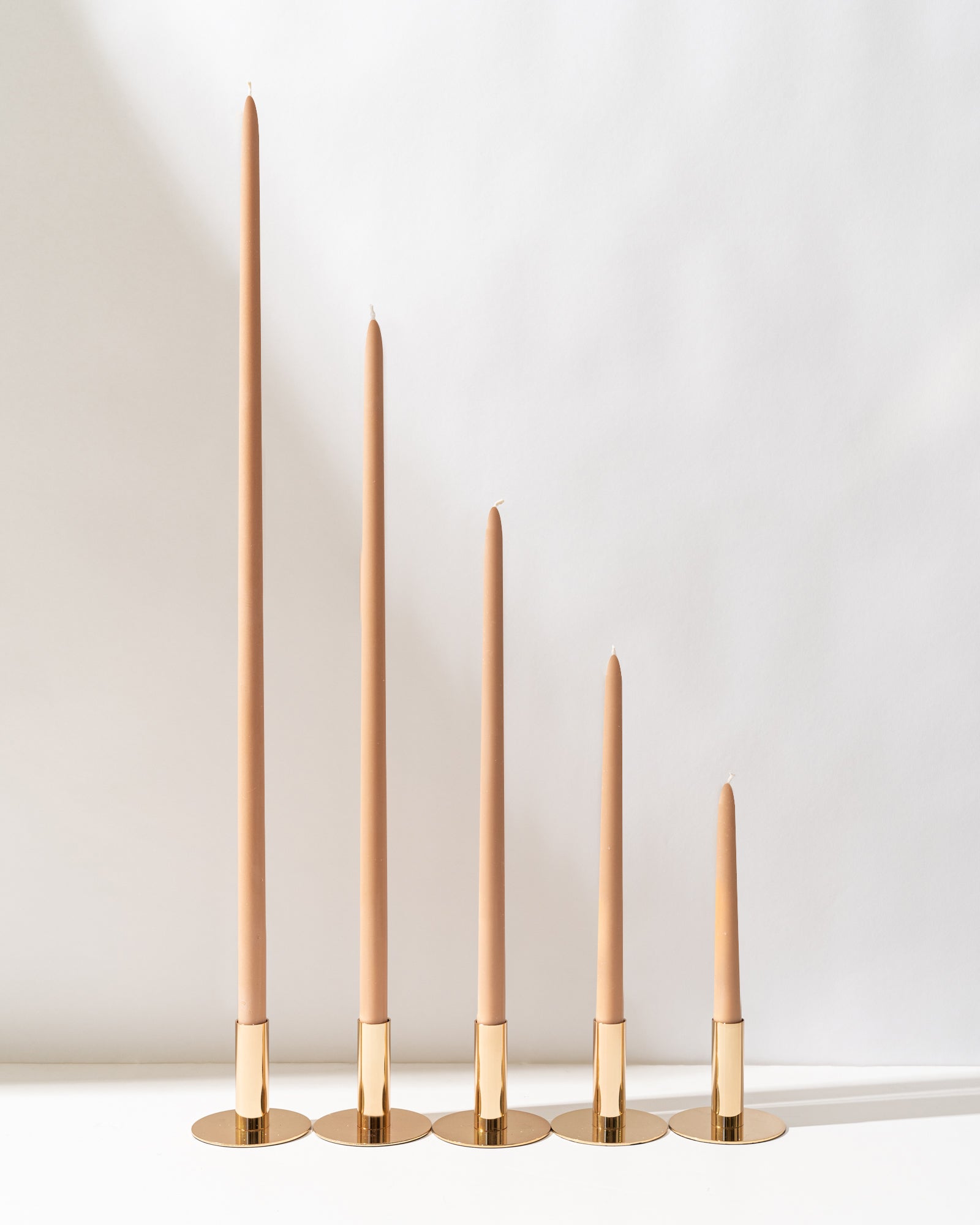 Venti Brown Taper Candles