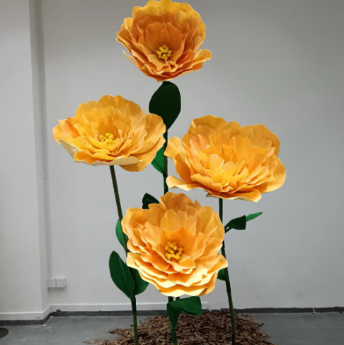 Marigold Large Freestanding Flower